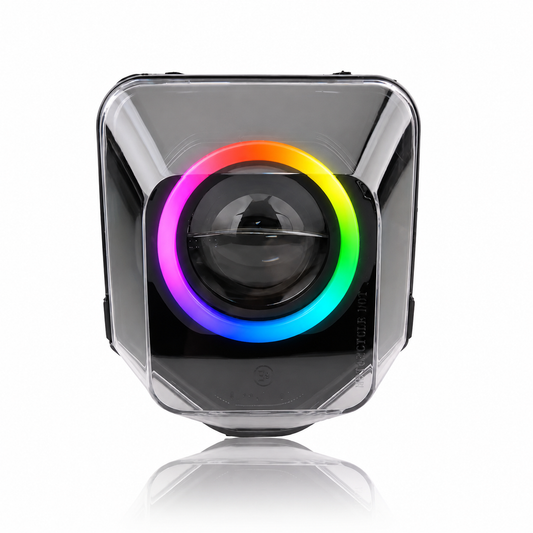LED-RGB Angle Eye Husqvarna E-Prüfzeichen Scheinwerfer