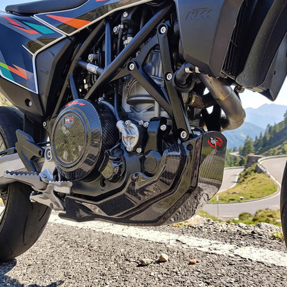Tekmo Carbon-Motorschutz KTM 690 / Husqvarna 701 / GasGas 700 bis 2025