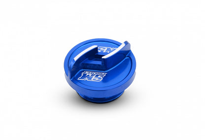 SM Project Aluminium-Tankdeckel TM Racing 4-Takt Fi – Blau