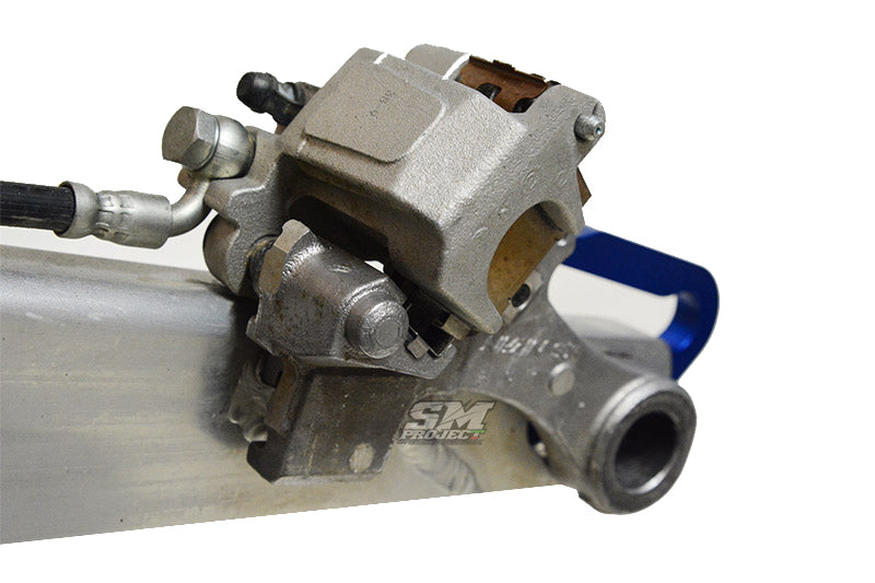 SM Project Bremssattelhalter-Fixierung mit Sensorschutz TM Racing – Blau