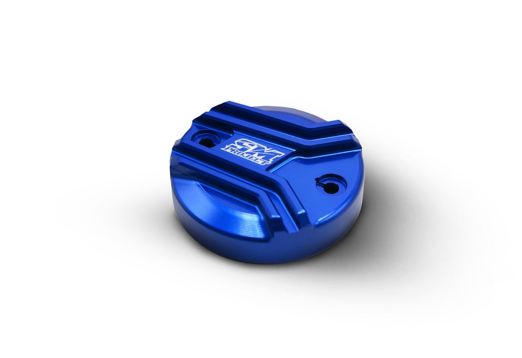 SM Project Behälterdeckel für Brembo 45 cm³ – Doppelverschraubung – Blau