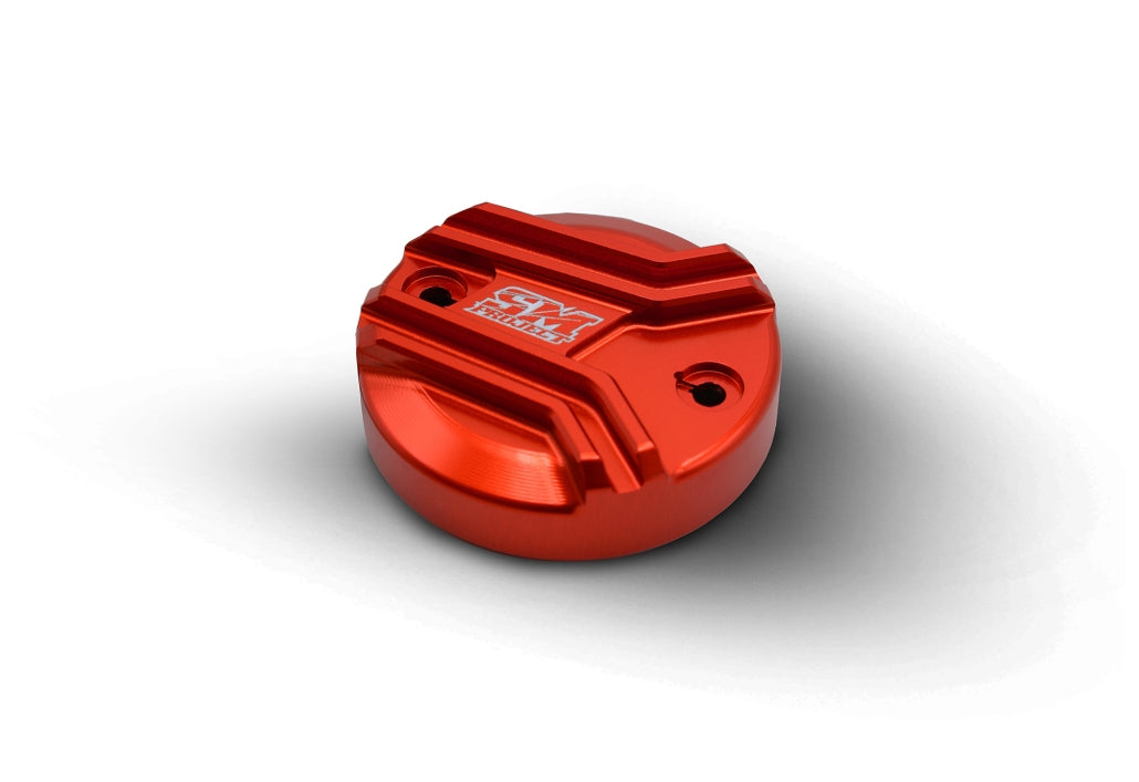 SM Project Behälterdeckel für Brembo 45 cm³ – Doppelverschraubung – Orange