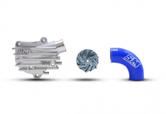 SM Project High-Flow-Wasserpumpen-Kit TM Racing 450 / 530 ab 2022 – Silber