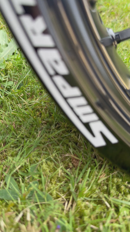 SMParts Felgensatz Schwarz