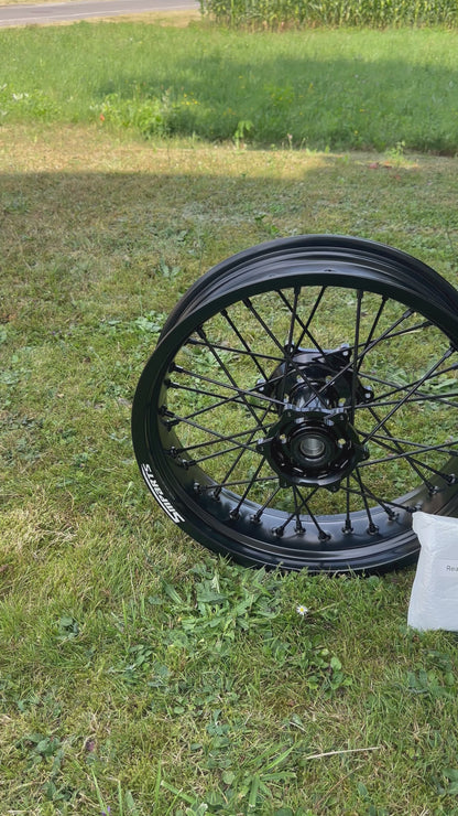 SMParts Felgensatz Schwarz