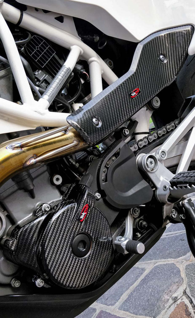Tekmo Carbon-Krümmerschutz Husqvarna 701
