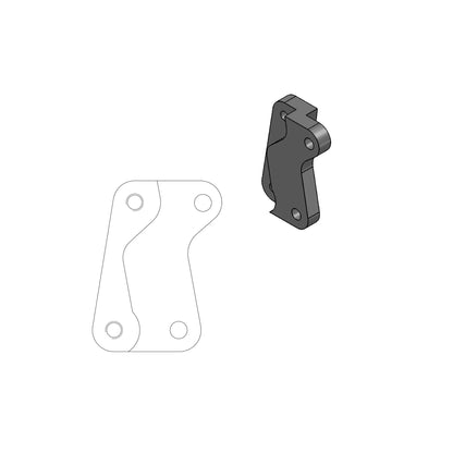 Moto-Master Bremssatteladapter 320 mm – KTM (LC4/EXC/MXC/SMC)