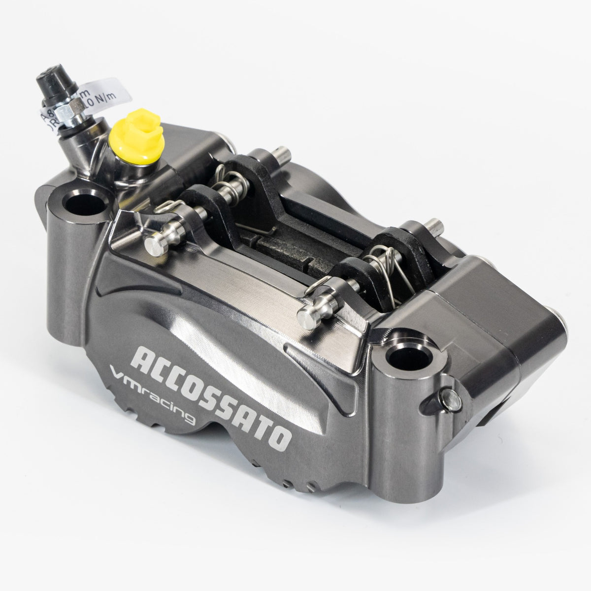 Accossato × VM Racing CNC Supermoto-Bremssattel – Shadow Grey