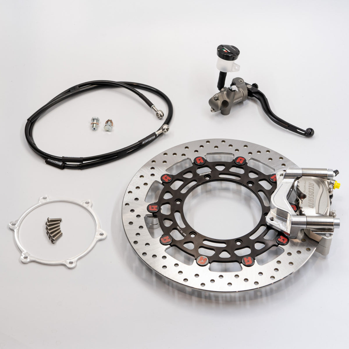 Accossato und VM Racing radiales Supermoto-Bremsanlagenkit