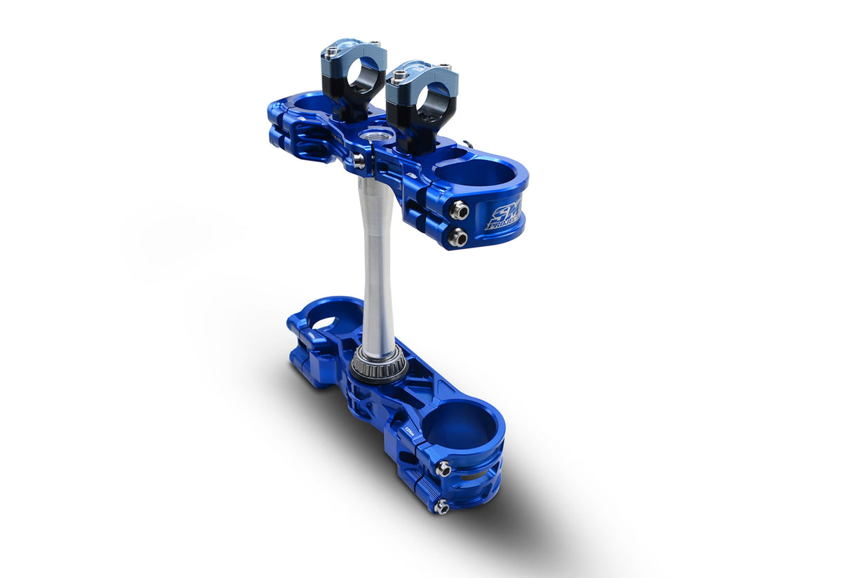 SM Project Supermoto-Gabelbrücke KTM / Husqvarna / GASGAS – Blau, 17 mm